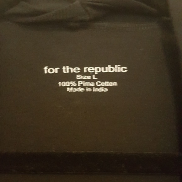 Ladies black long tunic top - Picture 2 of 3